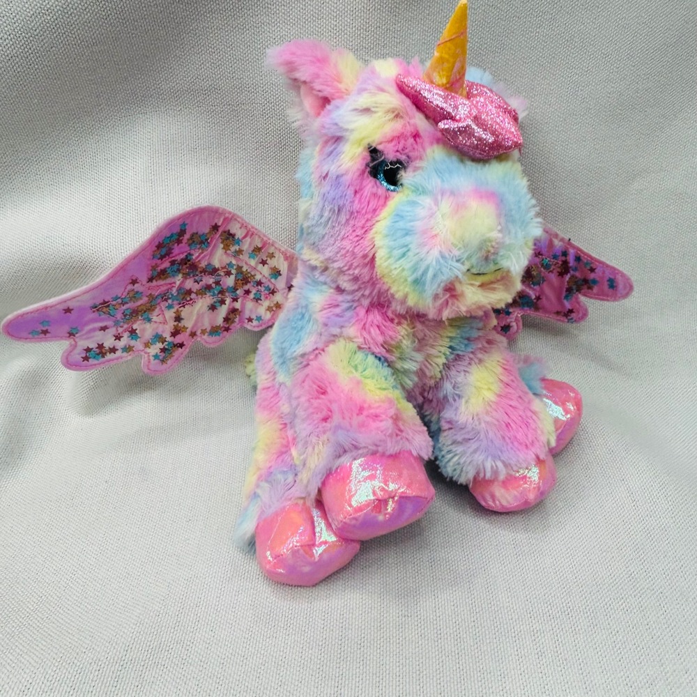 Barbie Dreamtopia Rainbow Unicorn‎ Plush Interactive Light Up Sound Pegasus Toy